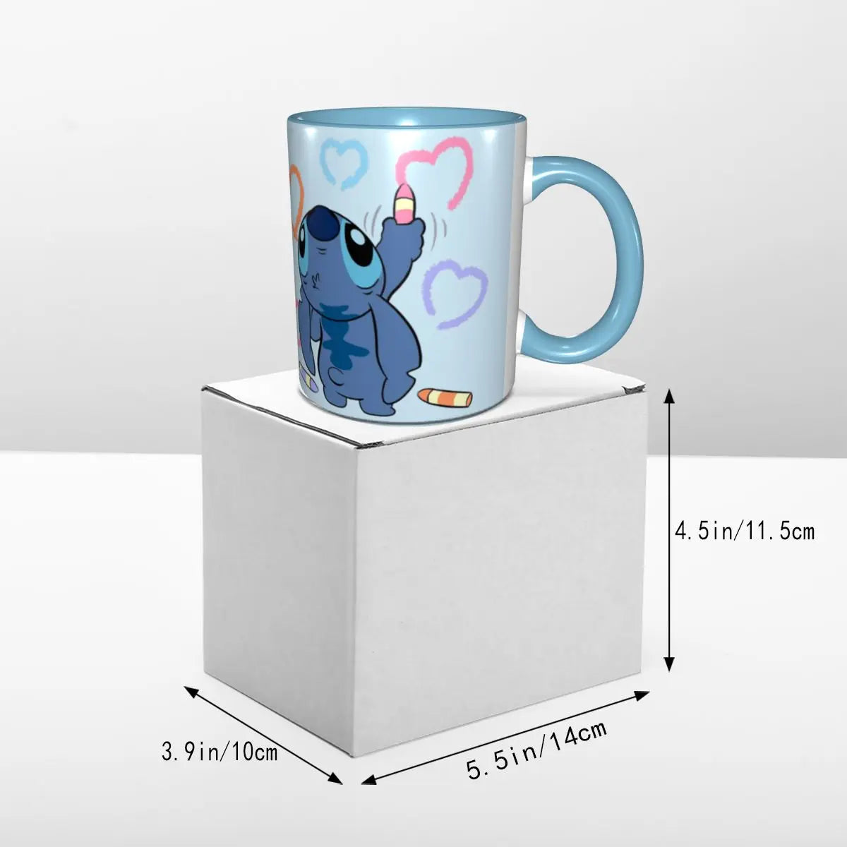 Lovely Stitchs Accessories Coffee Mug Funny Cute Cartoon Cup Gifts