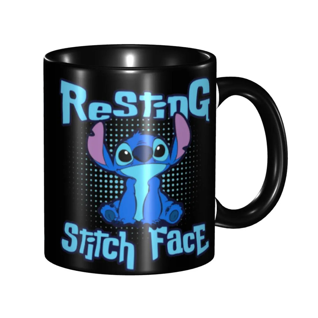 Lovely Stitchs Accessories Coffee Mug Funny Cute Cartoon Cup Gifts