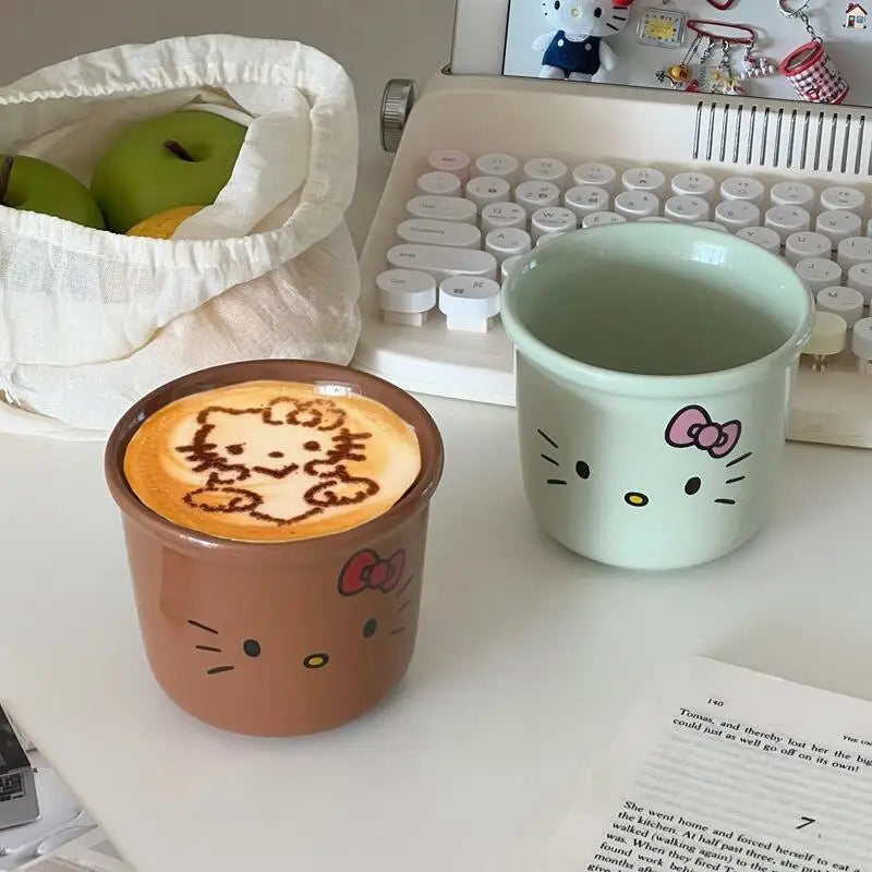 Taza Hello Kitty 2025 – Cerámica resistente al calor con diseño moderno y elegante