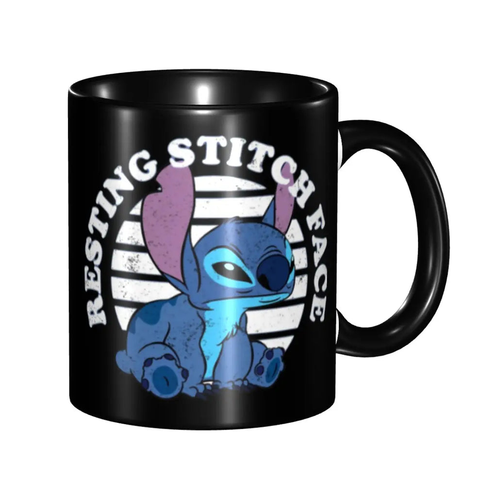 Lovely Stitchs Accessories Coffee Mug Funny Cute Cartoon Cup Gifts