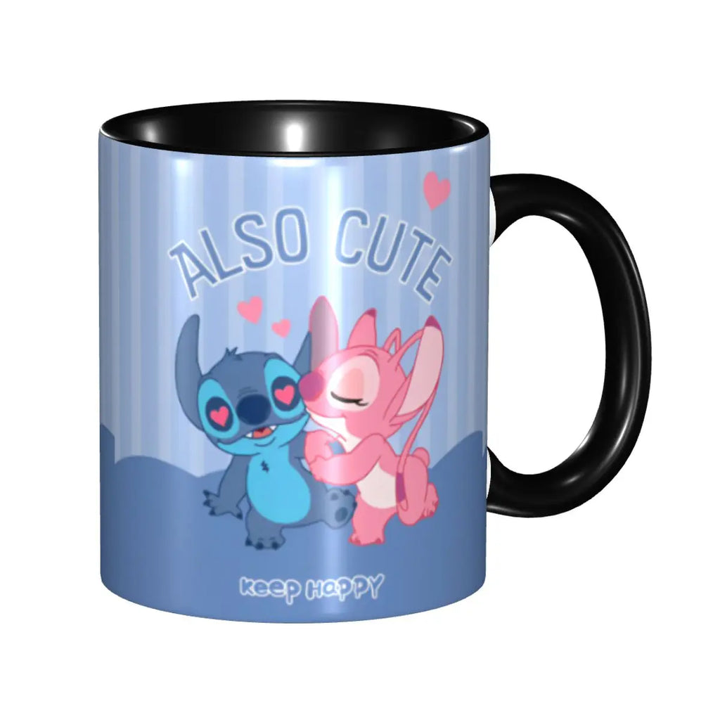 Lovely Stitchs Accessories Coffee Mug Funny Cute Cartoon Cup Gifts