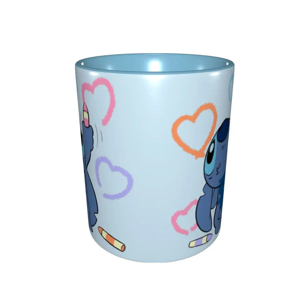 Lovely Stitchs Accessories Coffee Mug Funny Cute Cartoon Cup Gifts